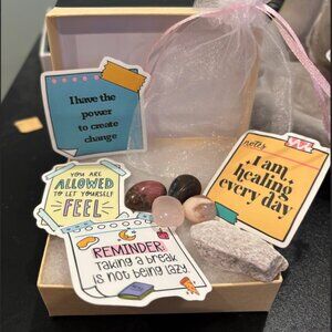 Manifestation guide and travel crystals